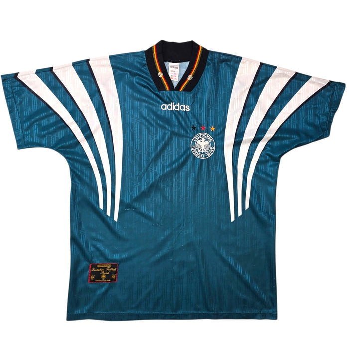1996/98 Germany Away Football Shirt (L) Adidas - Football Finery - FF308063