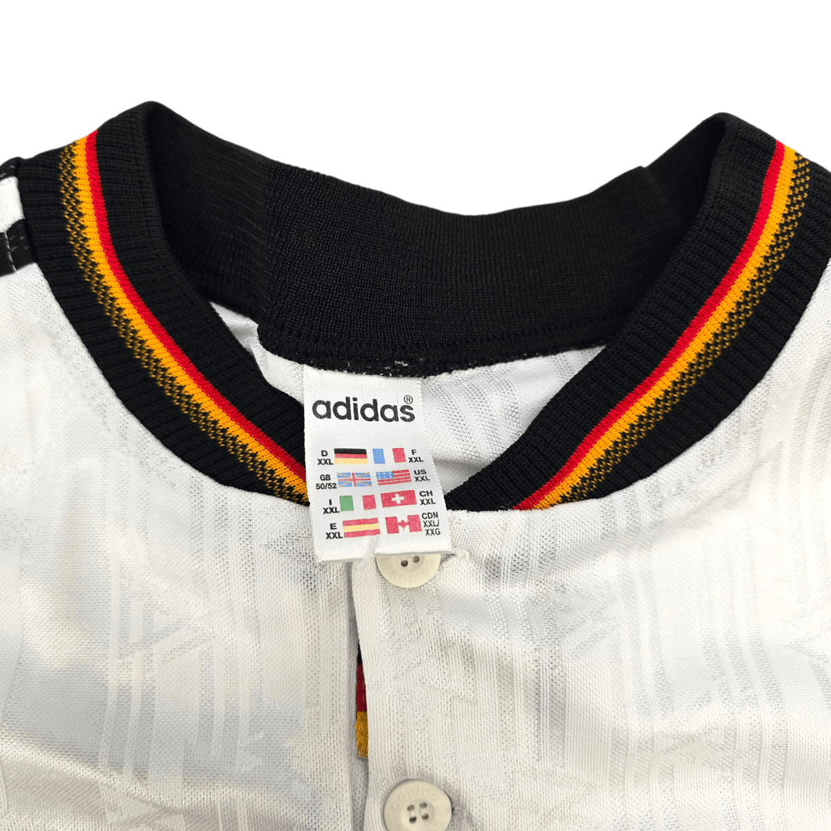 1996/98 Germany Home Football Shirt (2XL) Adidas - Football Finery - FF302957