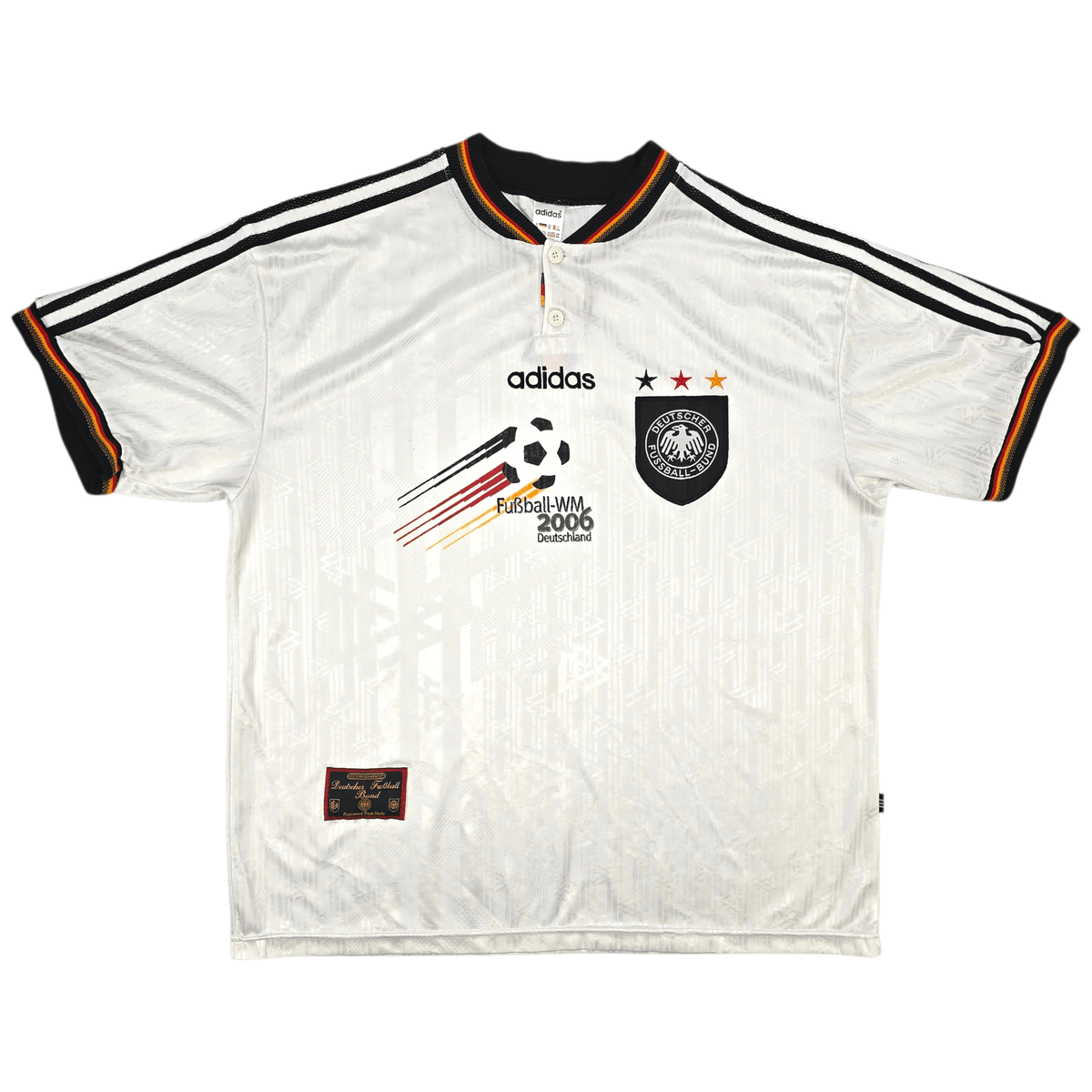 1996/98 Germany Home Football Shirt (2XL) Adidas - Football Finery - FF302957