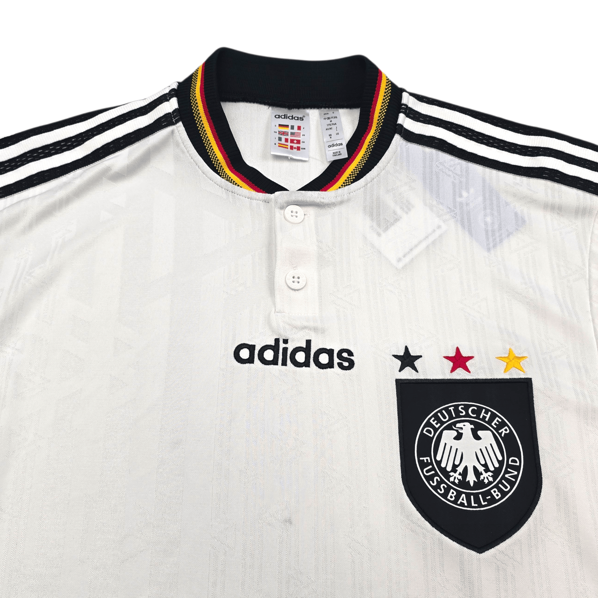 1996/98 Germany Home Football Shirt (M) Adidas (BNWTs) Offical Re - Issue - Football Finery - FF303932