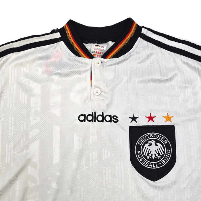 1996/98 Germany Home Football Shirt (M) Adidas - Football Finery - FF305295