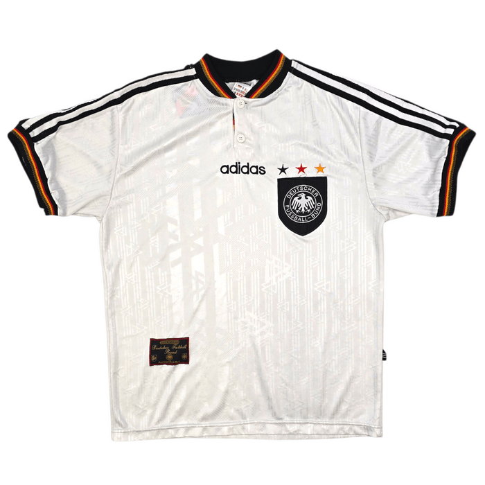 1996/98 Germany Home Football Shirt (M) Adidas - Football Finery - FF305295