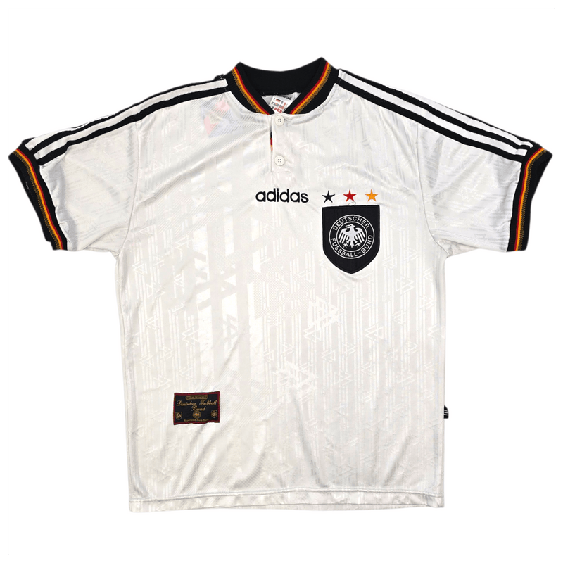 1996/98 Germany Home Football Shirt (M) Adidas - Football Finery - FF305295