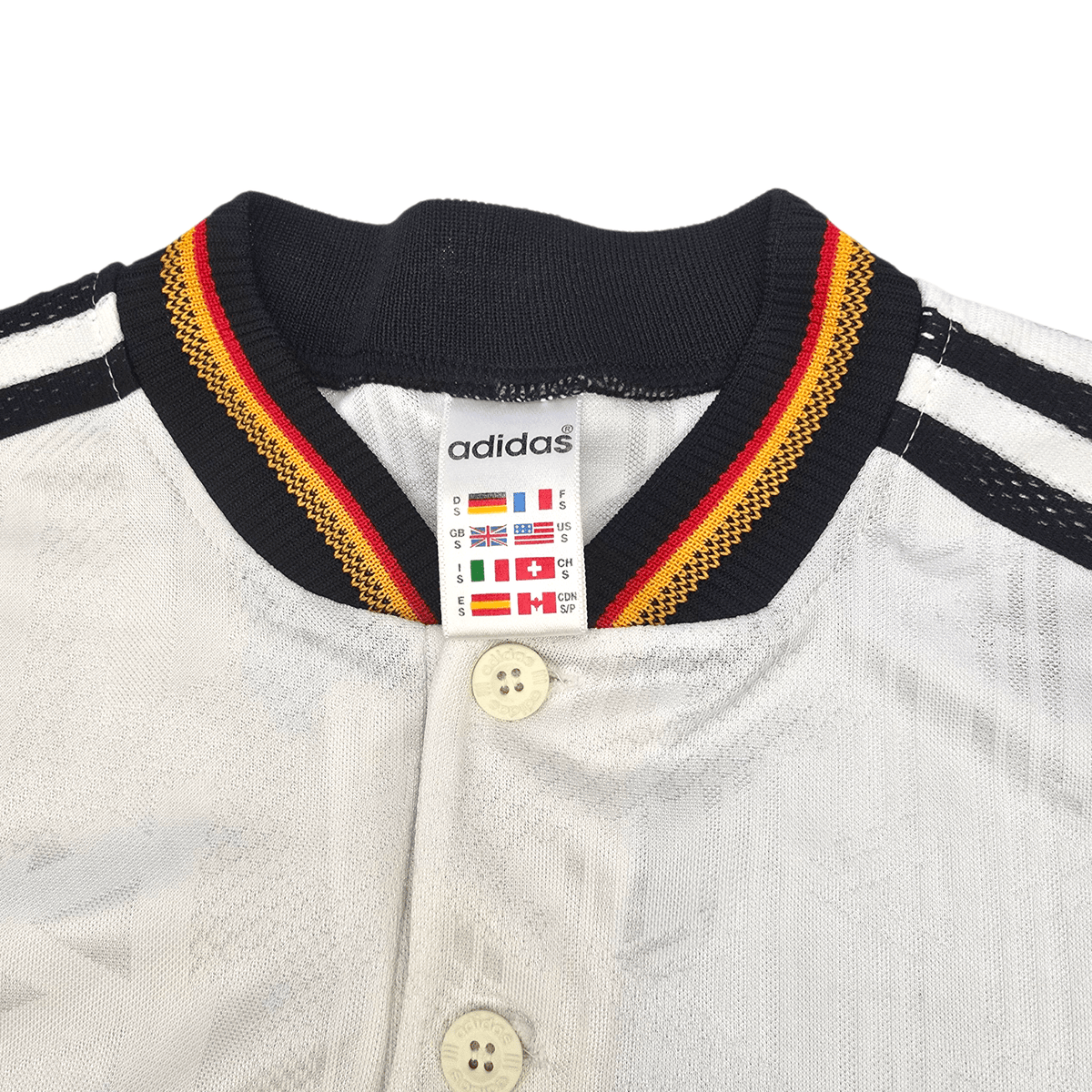 1996/98 Germany Home Football Shirt (S) Adidas - Football Finery - FF301229