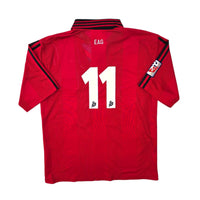 1996/98 Guingamp Home Football Shirt (XL) Adidas 11 - Football Finery - FF305897