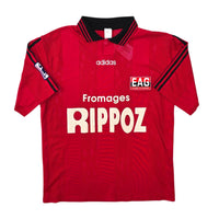 1996/98 Guingamp Home Football Shirt (XL) Adidas 11 - Football Finery - FF305897