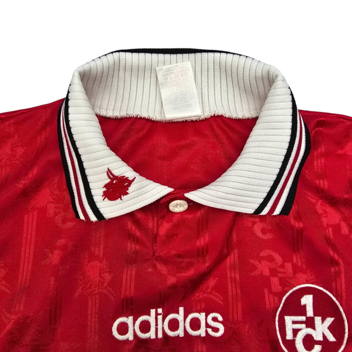 1996/98 Kaiserslautern Home Football Shirt (XL) Adidas - Football Finery - FF204437