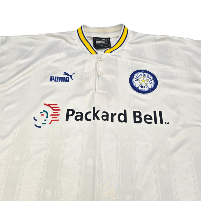1996/98 Leeds United Home Football Shirt (XL) Puma - Football Finery - FF302061