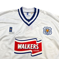 1996/98 Leicester City Away Football Shirt (L) Fox Leisure - Football Finery - FF304138