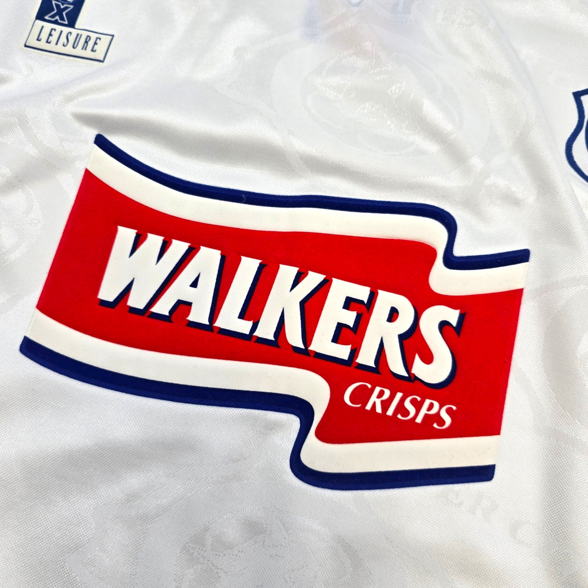 1996/98 Leicester City Away Football Shirt (L) Fox Leisure - Football Finery - FF304138