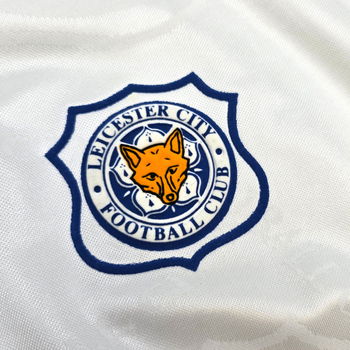 1996/98 Leicester City Away Football Shirt (L) Fox Leisure - Football Finery - FF304138