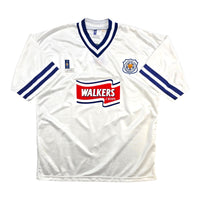1996/98 Leicester City Away Football Shirt (L) Fox Leisure - Football Finery - FF304138