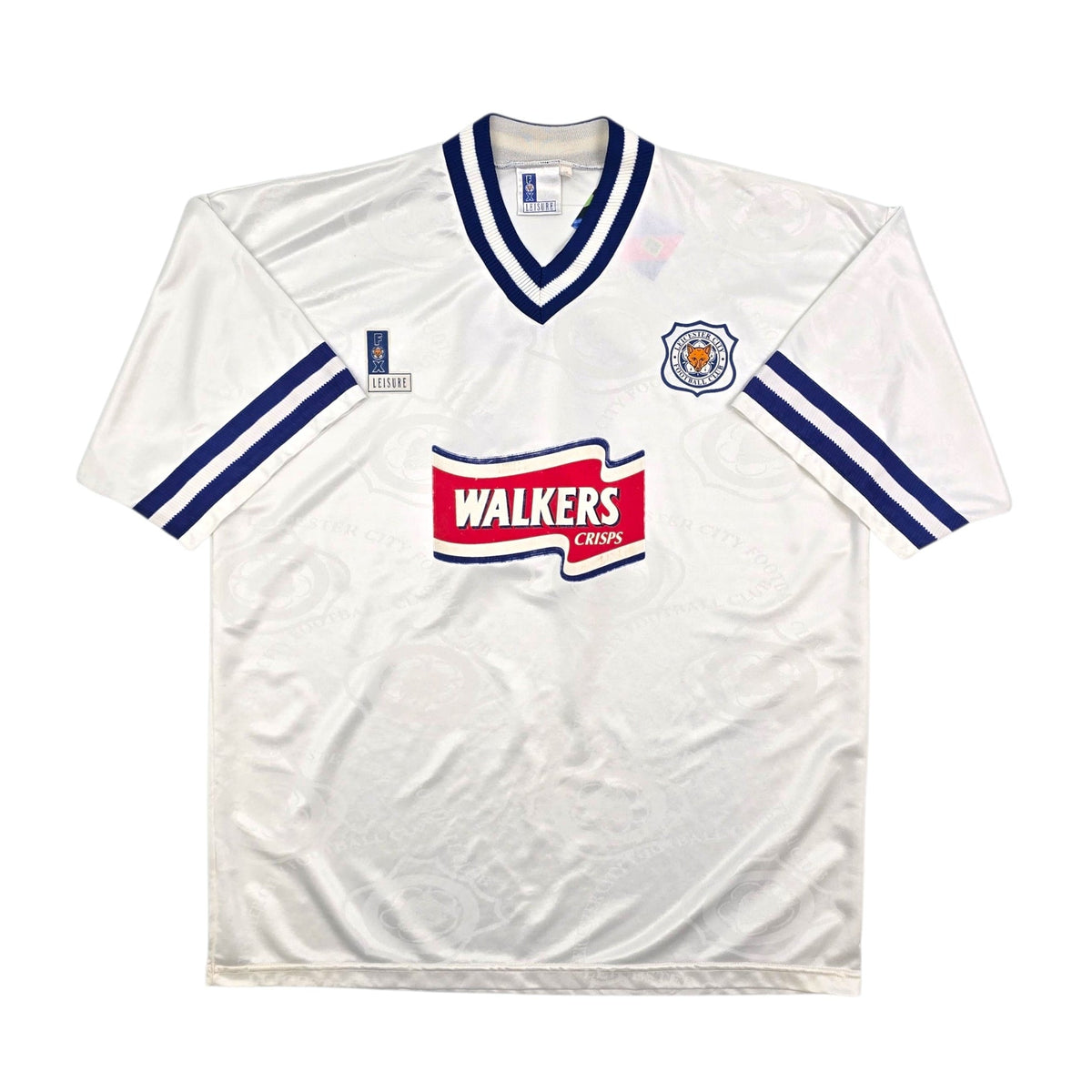 1996/98 Leicester City Away Football Shirt (XL) Fox Leisure 15 - Football Finery - FF305008