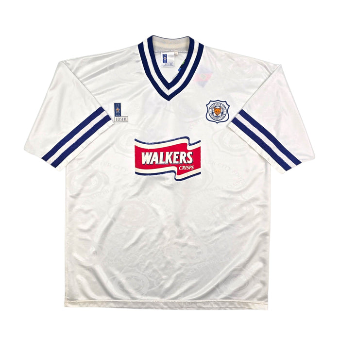 1996/98 Leicester City Away Football Shirt (XL) Fox Leisure 15 - Football Finery - FF305008