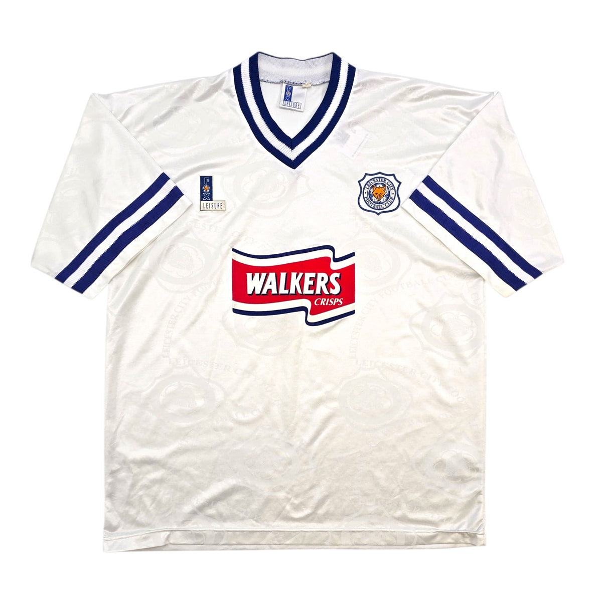 1996/98 Leicester City Away Football Shirt (XL) Fox Leisure - Football Finery - FF305471