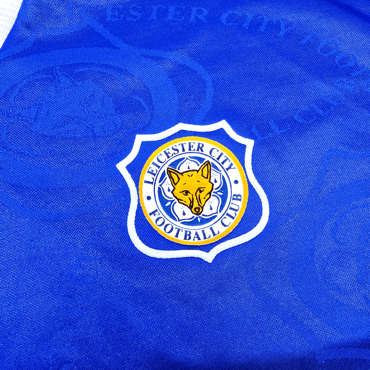 1996/98 Leicester City Home Football Shirt (XL) Fox Leisure - Football Finery - FF304010