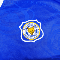 1996/98 Leicester City Home Football Shirt (XL) Fox Leisure - Football Finery - FF304010
