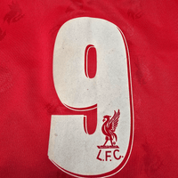 1996/98 Liverpool Home Football Shirt (L) Reebok 9 Fowler - Football Finery - FF304671