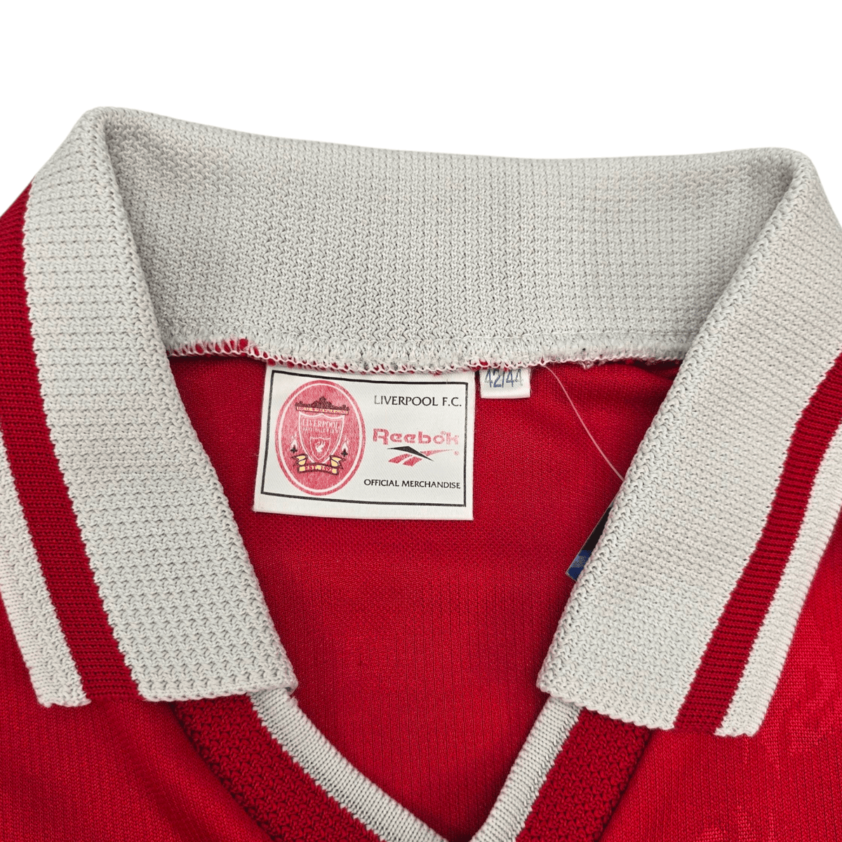 1996/98 Liverpool Home Football Shirt (L) Reebok - Football Finery - FF301199