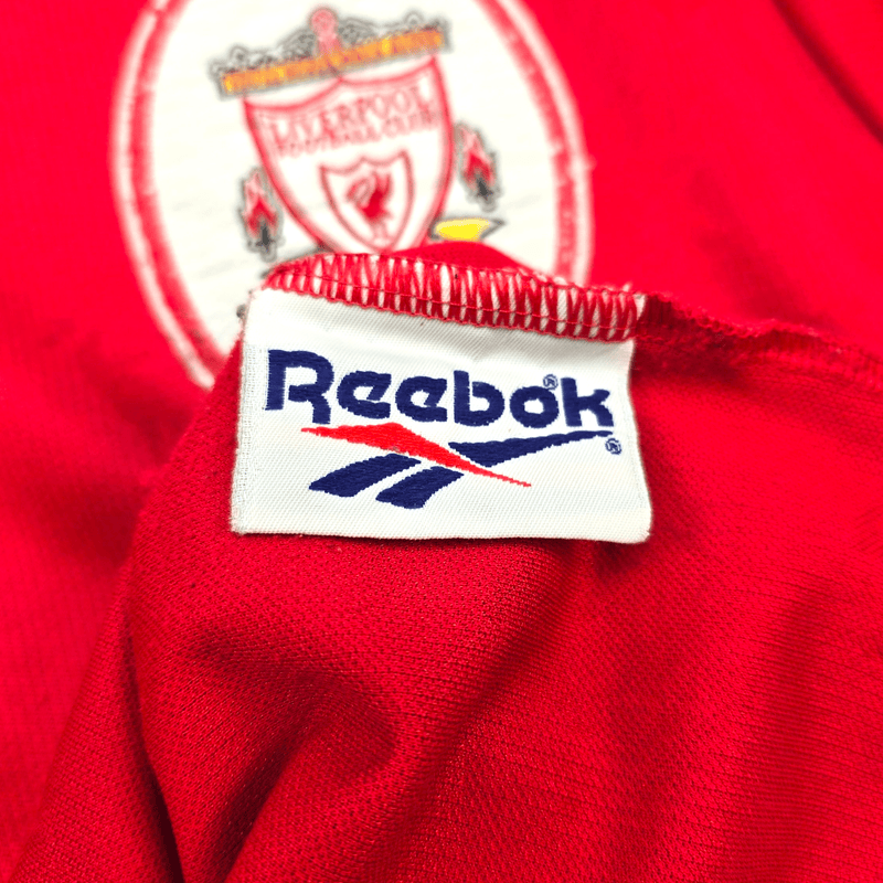 1996/98 Liverpool Home Football Shirt (S) Reebok - Football Finery - FF302165