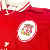1996/98 Liverpool Home Football Shirt (S) Reebok - Football Finery - FF302165