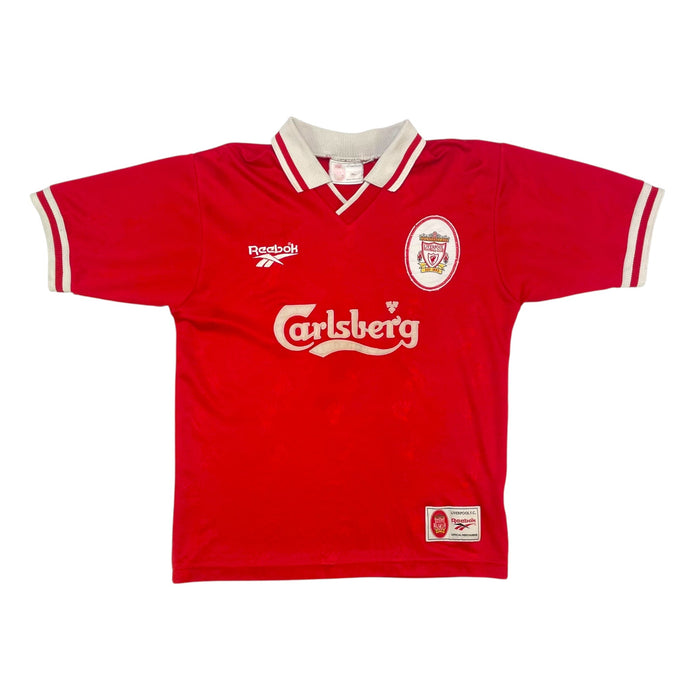 1996/98 Liverpool Home Football Shirt (S) Reebok - Football Finery - FF302165