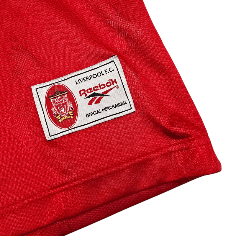 1996/98 Liverpool Home Football Shirt (XL) Reebok #9 Fowler - Football Finery - FF300522