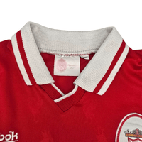 1996/98 Liverpool Home Football Shirt (XL) Reebok - Football Finery - FF301579