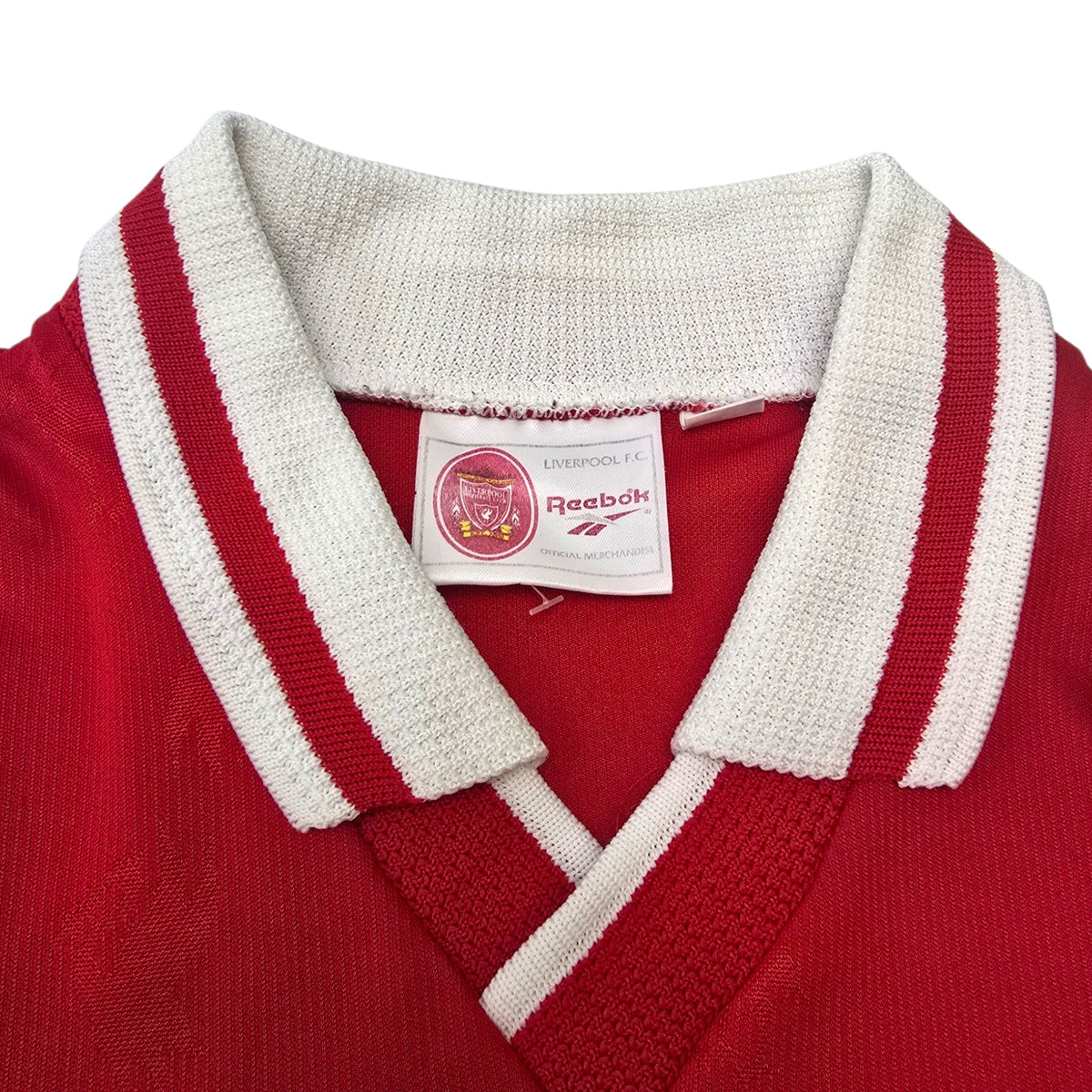 1996/98 Liverpool Home Football Shirt (XL) Reebok - Football Finery - FF305457