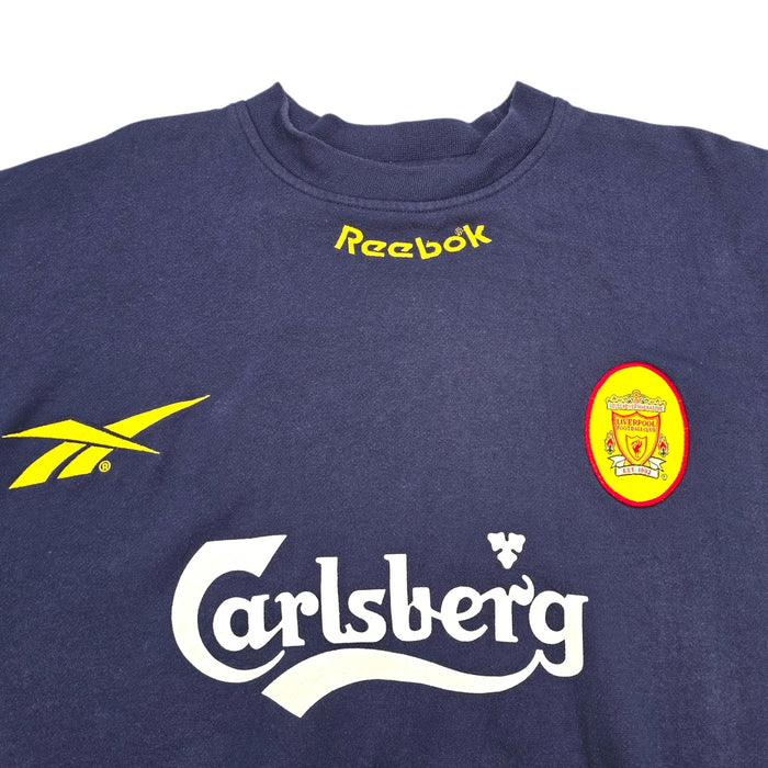 1996/98 Liverpool Training Sweater (XL) Reebok - Football Finery - FF306368