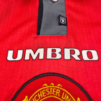 1996/98 Manchester United Home Football Shirt (L) Umbro - Football Finery - FF302081