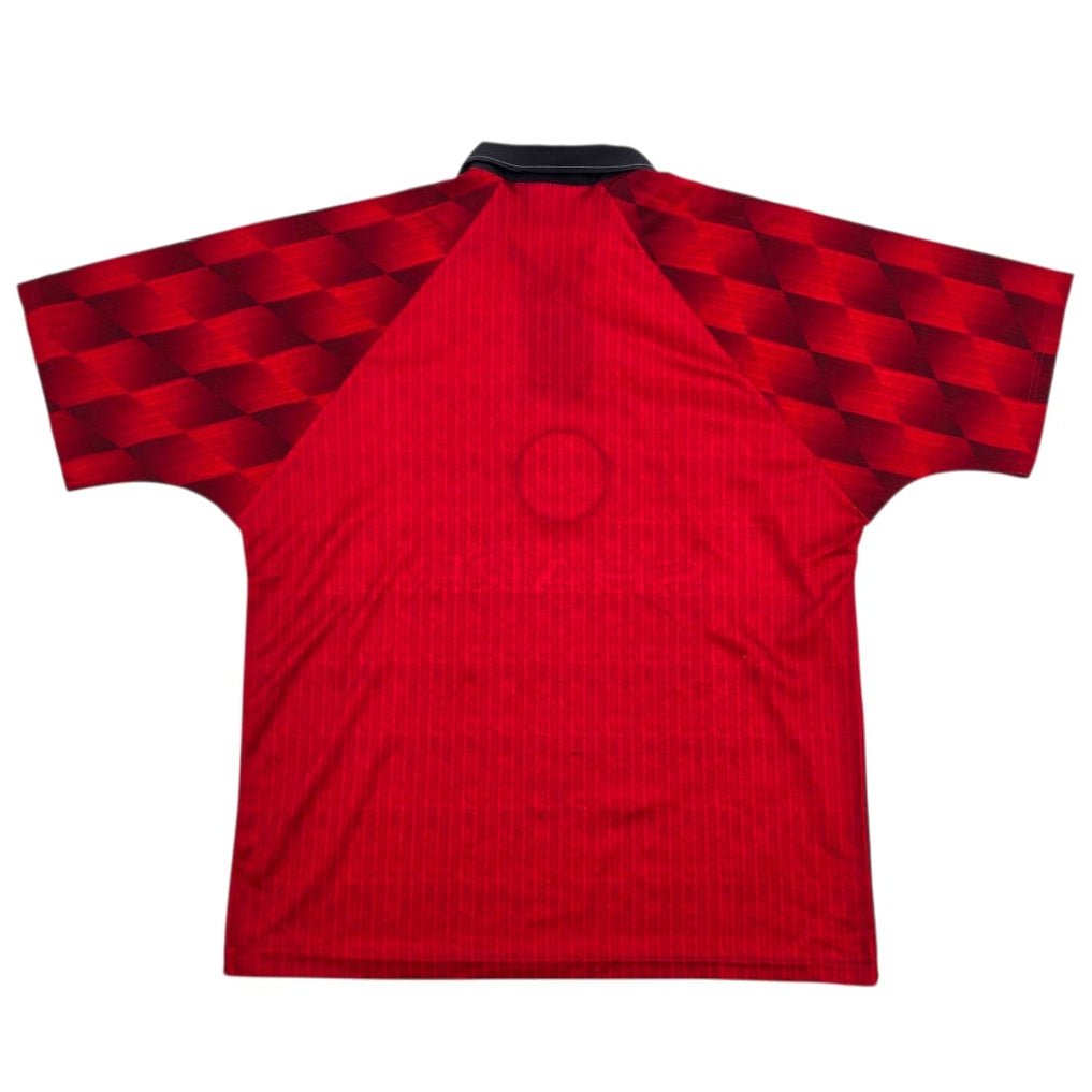 1996/98 Manchester United Home Football Shirt (L) Umbro - Football Finery - FF305541
