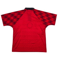 1996/98 Manchester United Home Football Shirt (L) Umbro - Football Finery - FF305541