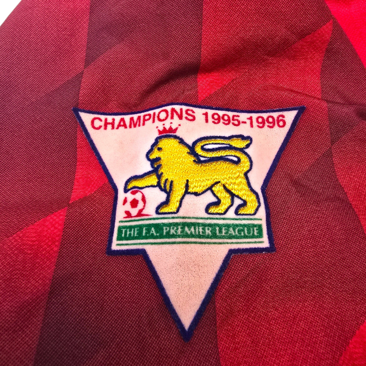 1996/98 Manchester United Home Football Shirt (M) Umbro 15 Poborsky - Football Finery - FF306058