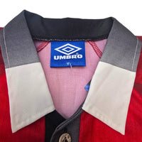 1996/98 Manchester United Home Football Shirt (M) Umbro 15 Poborsky - Football Finery - FF306058
