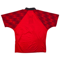 1996/98 Manchester United Home Football Shirt (M) Umbro - Football Finery - FF302120