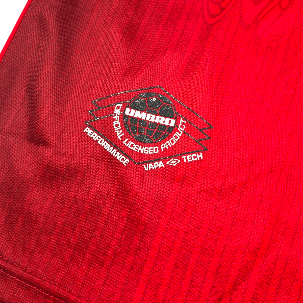 1996/98 Manchester United Home Football Shirt (XL) Umbro 7 Cantona - Football Finery - FF302616