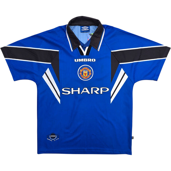 1996/98 Manchester United Third Football Shirt (L) Umbro - Football Finery - FF306891