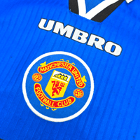 1996/98 Manchester United Third Football Shirt (XL) Umbro 7 Cantona - Football Finery - FF301678