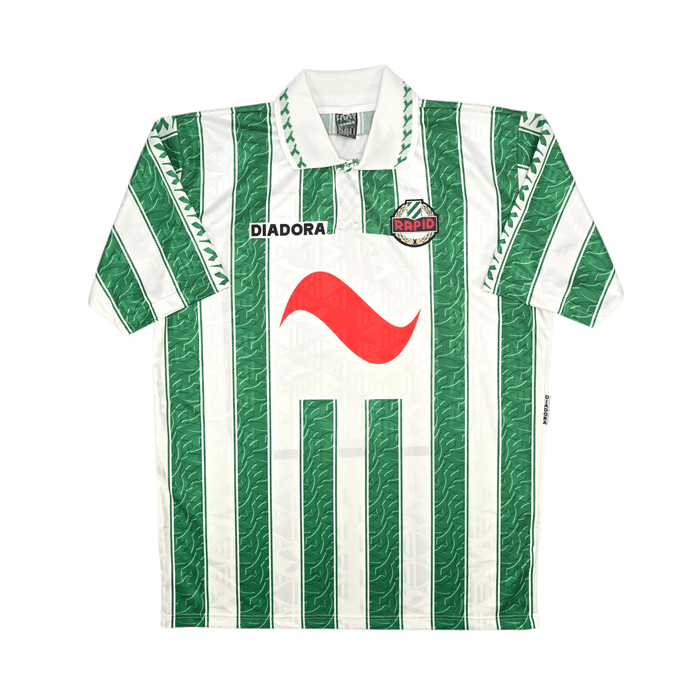 1996/98 Rapid Vienna Home Football Shirt (2XL) Diadora - Football Finery - FF303206