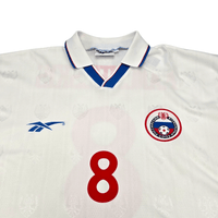 1996/98 Russia Home Football Shirt (2XL) Reebok 8 Kanchelskis - Football Finery - FF301944