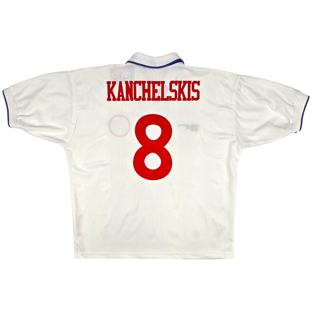 1996/98 Russia Home Football Shirt (2XL) Reebok 8 Kanchelskis - Football Finery - FF301944