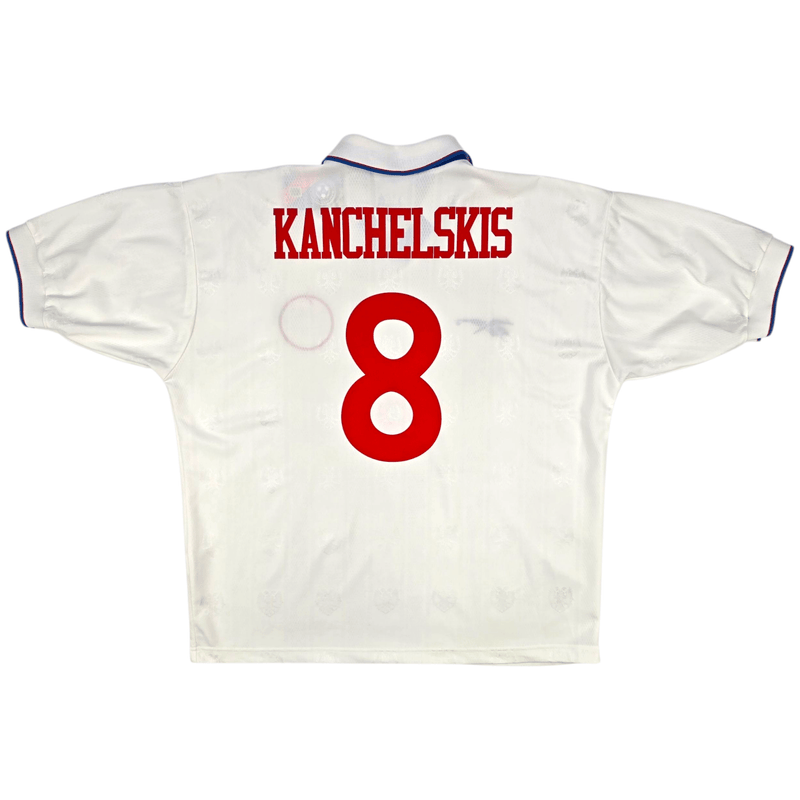 1996/98 Russia Home Football Shirt (2XL) Reebok 8 Kanchelskis - Football Finery - FF301944