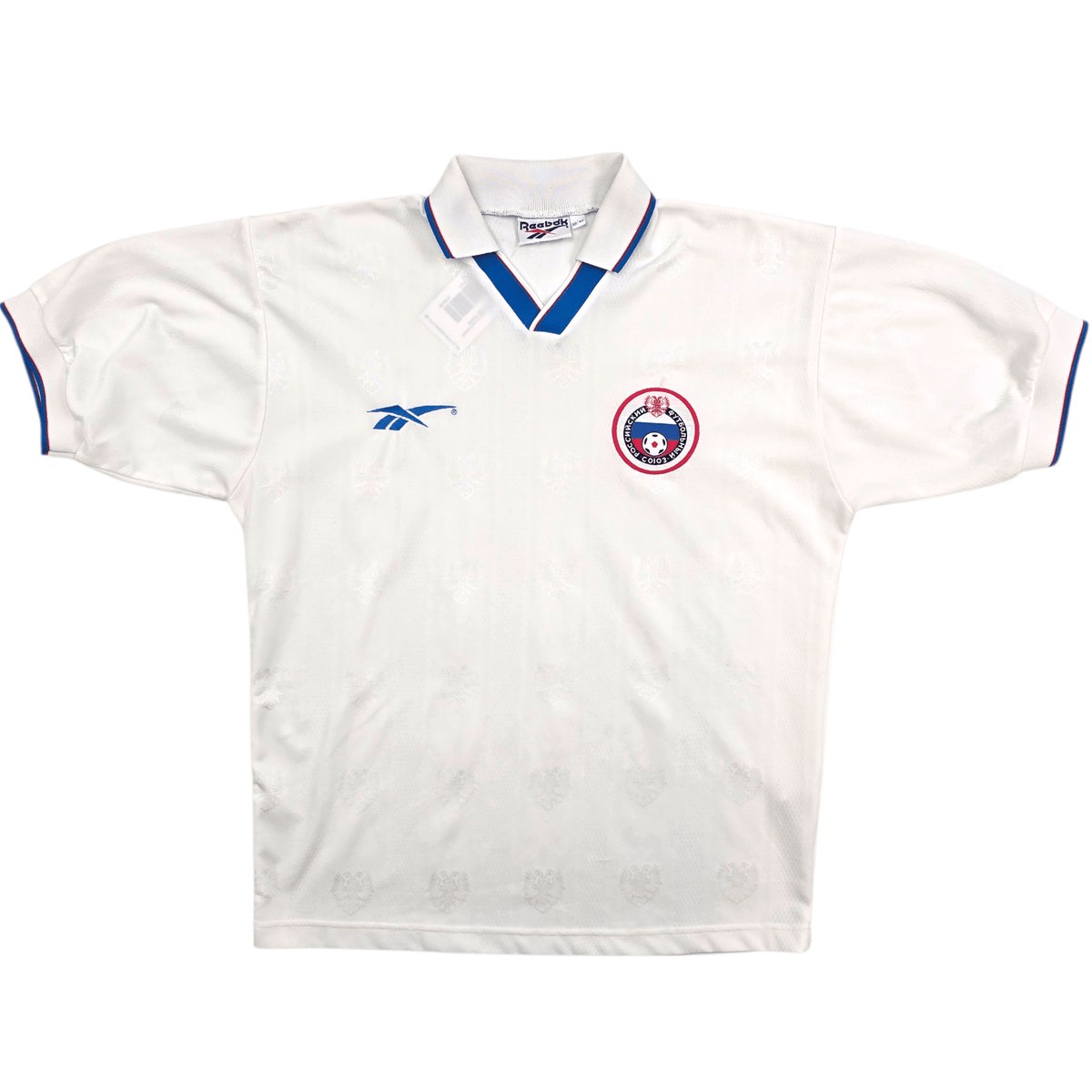 1996/98 Russia Home Football Shirt (M) Reebok - Football Finery - FF304473