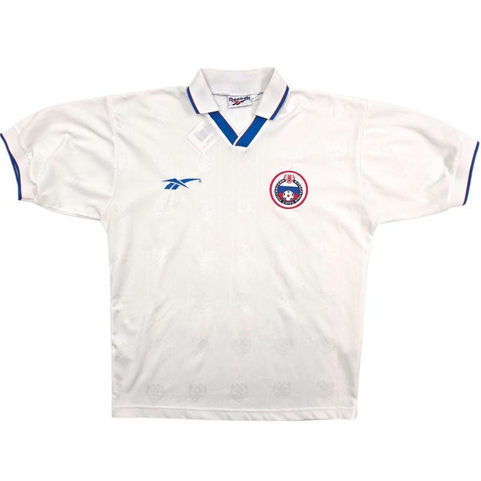 1996/98 Russia Home Football Shirt (M) Reebok - Football Finery - FF304473
