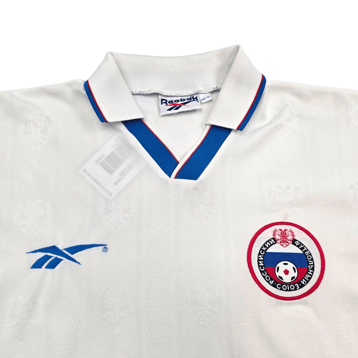 1996/98 Russia Home Football Shirt (M) Reebok - Football Finery - FF304473