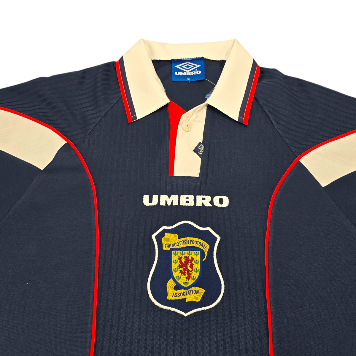 1996/98 Scotland Home Football Shirt (M) Umbro - Football Finery - FF303223