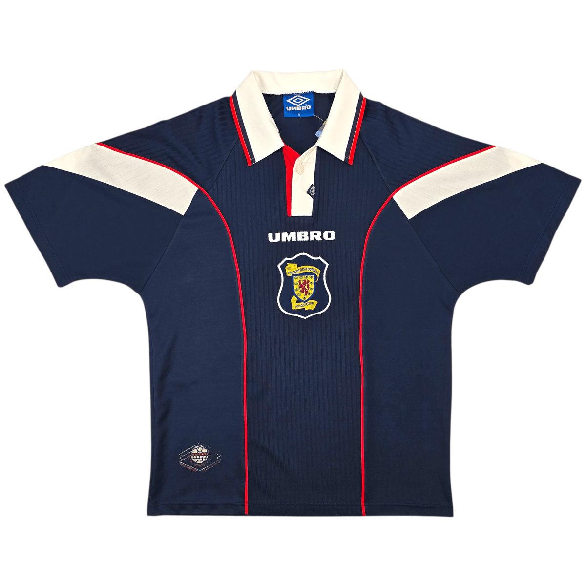 1996/98 Scotland Home Football Shirt (M) Umbro - Football Finery - FF303223