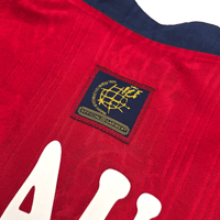 1996/98 Spain Home Football Shirt (L) Adidas 10 Raul - Football Finery - FF301900