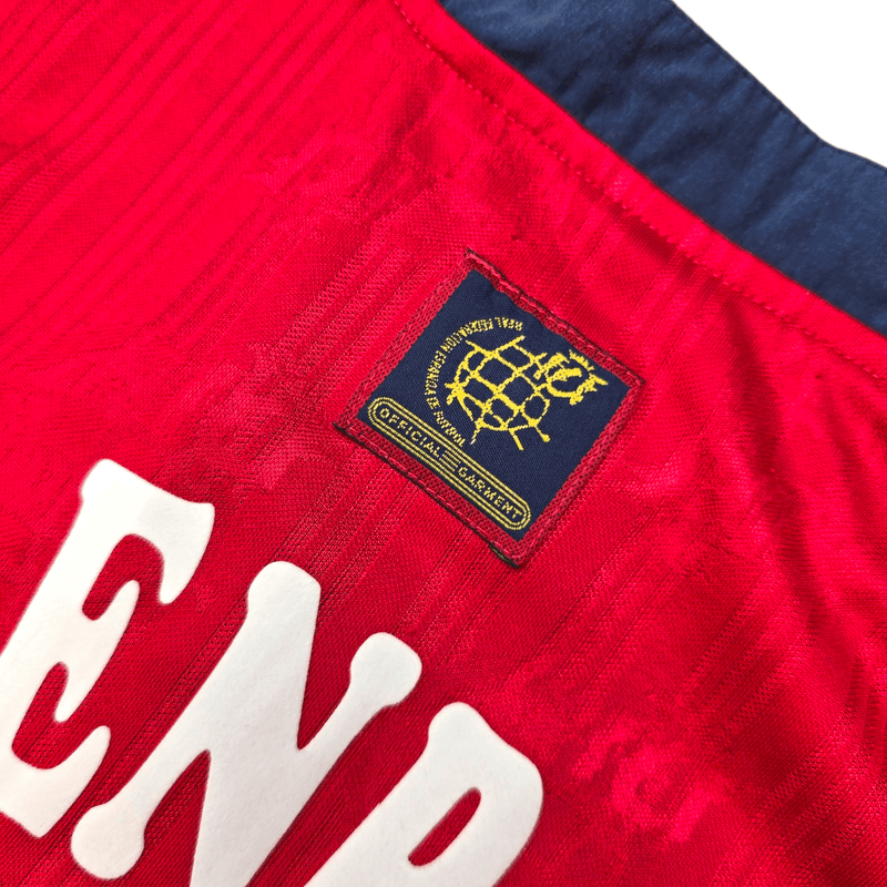 1996/98 Spain Home Football Shirt (XL) Adidas 21 Luis Enrique - Football Finery - FF302883